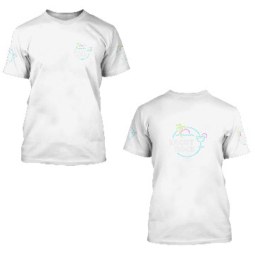 Discover Wines Fun Cocktail Hour Yacht Rock 3D T Shirts