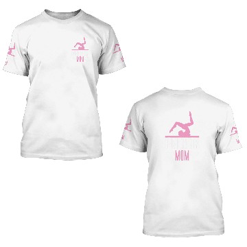 Discover Gymnastics Mom For Gymnast Women 2 3D T Shirts