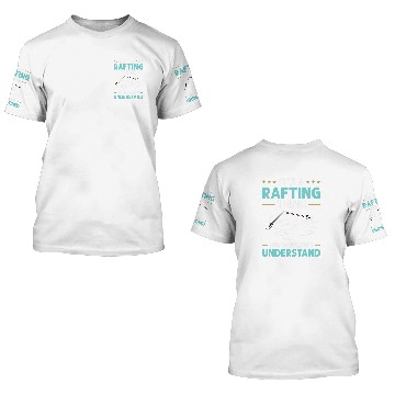 Discover Whitewater Rafting River Boat Grand Canyon Water Paddle 3D T Shirts