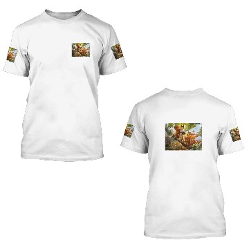 Discover Squirrel Pet Magic The Gathering Squirrel Mob Graphic 1 Baseball Tees 3D T Shirts