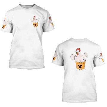 Discover Chicken Pot Pie Funny Math Pi Day Funny Cute Food Lovers 3D T Shirts