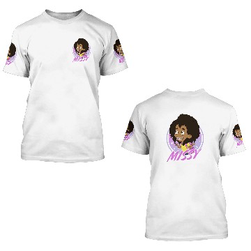 Discover Big Mouth Missy ForemanGreenwald Sassy Portrait 3D T Shirts