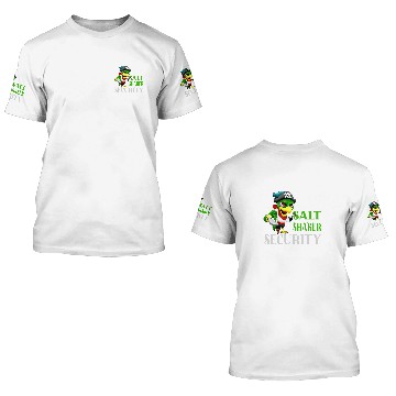 Discover Salt Shaker Security Pirate Head One Foot Parrot Concert 3D T Shirts