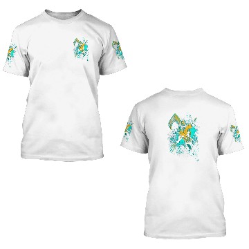 Discover Aquaman Movie Make a Splash Baseball Tees 3D T Shirts