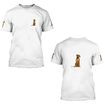 Discover Less People More Dogs Rhodesian Ridgeback Funny Introvert 3D T Shirts