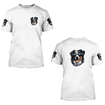 Discover Australian Shepherd Sunglasses Aussie Zip 3D T Shirts