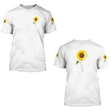 Discover Pig Sunflower 3D T Shirts