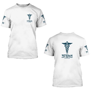 Discover Veteran Navy Corpsman 3D T Shirts