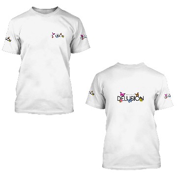 Discover Impossible is a    Delusion Hibiscus and Butterfly 3D T Shirts
