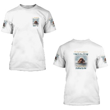 Discover Cocker Sprocker Spaniel pet dog funny brown cute pet 3D T Shirts