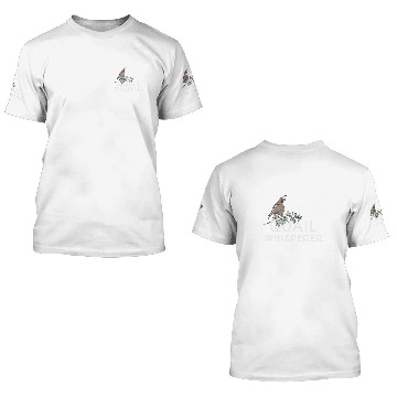 Discover Quail Whisperer Love Quails Bird Lover Gift Zip 3D T Shirts