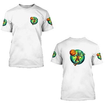 Discover Basketball Alien Baseball Tees 3D T Shirts