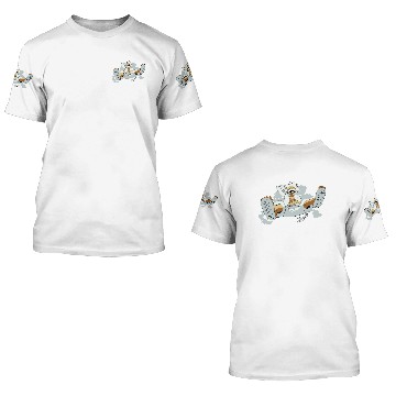 Discover Luffy One Piece Anime Embroidered 3D T Shirts