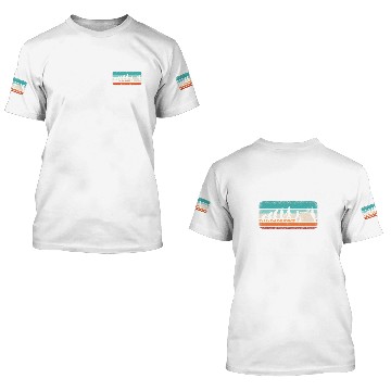 Discover Funny Camping Evolution Retro Camper Hiking Camp 3D T Shirts