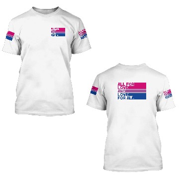 Discover Femboy Pride Flag 3D T Shirts Bisexual Pride Flag