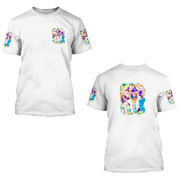 Discover elephant pop art Baseball Tees 3D T Shirts