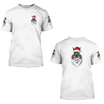 Discover Chart Pocket Scottish Terrier Christmas Dog 3D T Shirts