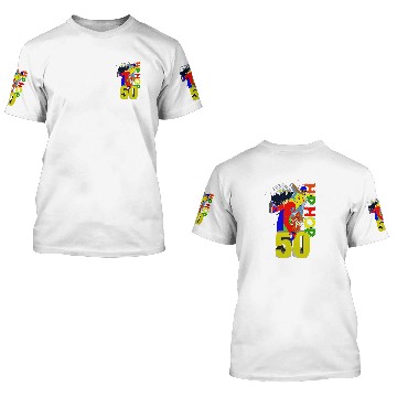 Discover Hip Hop is 50 50th Anniversary Breakdancing 3D T Shirts
