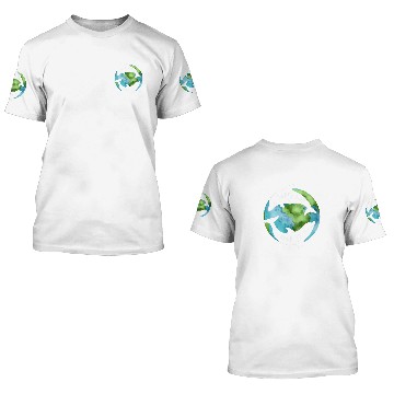 Discover Earth Day Restore Earth Sea Dolphin Art Save the Planet Baseball Tees 3D T Shirts