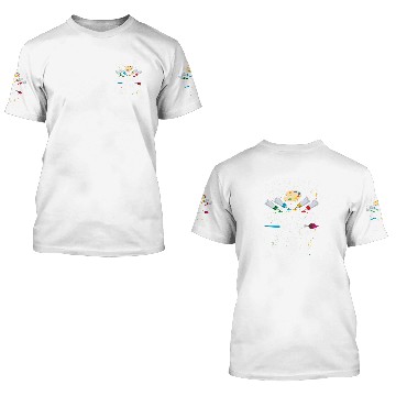 Discover Creativity Is Intelligence Having Fun Art Teacher Artist Baseball Tees 3D T Shirts