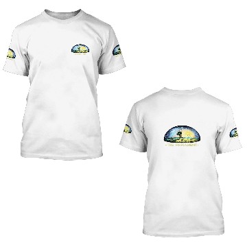 Discover Flat earth model with dome 2Firmament flat earth 3D T Shirts