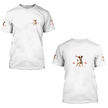 Discover Easily Distracted By Jack Russell Terriers Dog 3D T Shirts