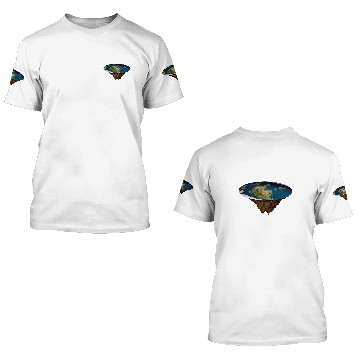 Discover Flat Earth Society 2Flat Earth Map Model Globe 3D T Shirts