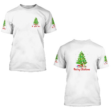 Discover Tooth Christmas Tree dentists Christmas 21 3D T Shirts