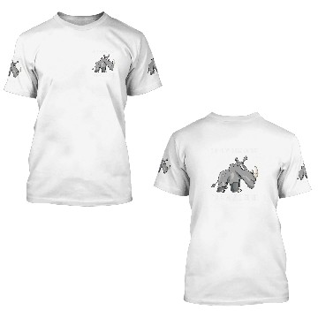 Discover This Is My Human Costume Im Really A Rhino Lover Funny Joke Baseball Tees 3D T Shirts