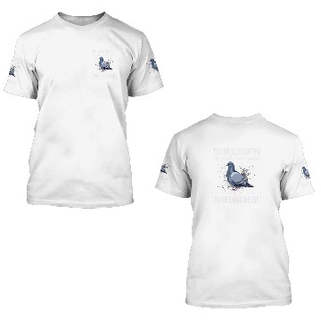 Discover Pigeon breeders are not grey pigeon breeding 3D T Shirts
