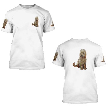 Discover Golden Doodle Dog 3D T Shirts