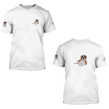 Discover Mens Saint Bernard Dog Dad St  Bernard Dad 3D T Shirts