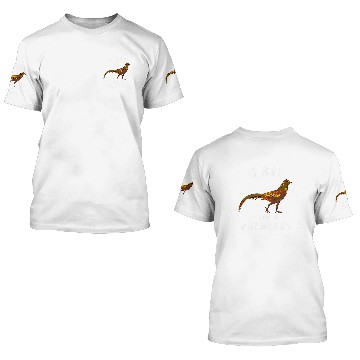 Discover Pheasant Hunting Wait I See A Pheasant Pheasant Hunter Zip 3D T Shirts