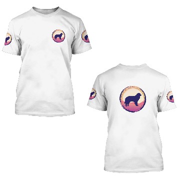 Discover Pyrenean Mountain Dog Retro 37 3D T Shirts