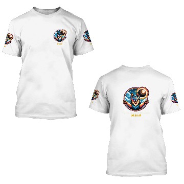 Discover Schipperke Dog Selfie Solar Eclipse Baseball Tees 3D T Shirts