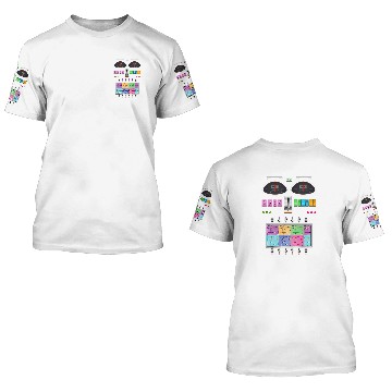 Discover Robot Engineer Science Technology Robots Costume 3D T Shirts