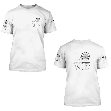 Discover Dog Samoyed Love Snowflake Dog Samoyed 3D T Shirts