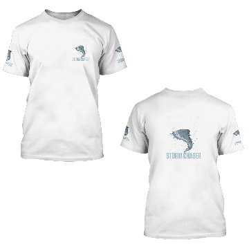 Discover Storm Chasing Lightning Thunder Weather Hurricane Tornado 25 Zip 3D T Shirts