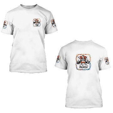 Discover One Spooky Chemist Sugar Skull Pumpkin Halloween Costume 3D T Shirts