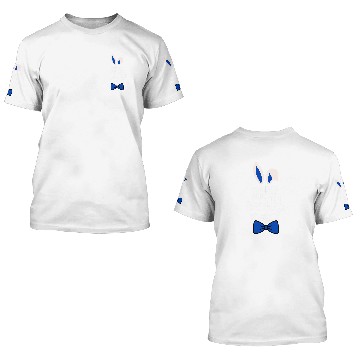 Discover somebunny needs space funny astronaut easter day space 3D T Shirts