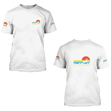Discover Retro vintages Save The Jackalope For Camping Lovers Zip 3D T Shirts