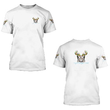 Discover Reindeer Norwegian Elkhound Every Snack You Make Light Snow Baseball Tees 3D T Shirts