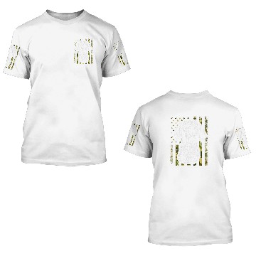Discover Patriotic German Shorthaired Pointer Dog American Flag Zip 3D T Shirts
