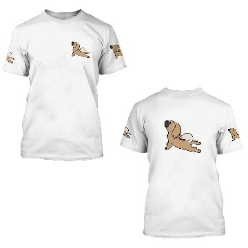 Discover Pekingese Yoga Funny Dog 3D T Shirts