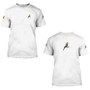 Discover Womens Parrot 3crazys Lady Parrot Baseball Tees 3D T Shirts