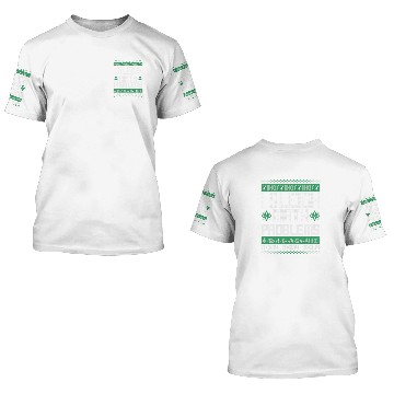 Discover xmass Christmas I Sleigh Math Problems Nerd 3D T Shirts