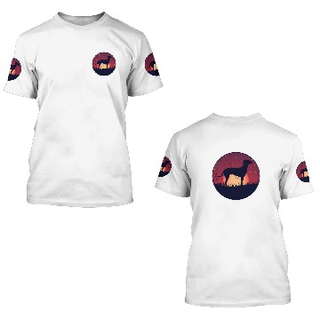Discover Rhodesian Ridgeback Dog Design 1 3D T Shirts