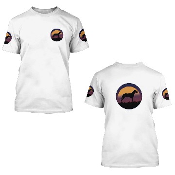 Discover Rhodesian Ridgeback Dog Retro Baseball Tees 3D T Shirts