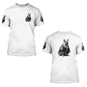 Discover Funny french bulldog on kimono 3D T Shirts