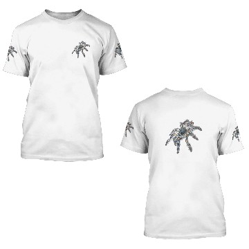 Discover Zebra Tarantula Spider Baseball Tees 3D T Shirts